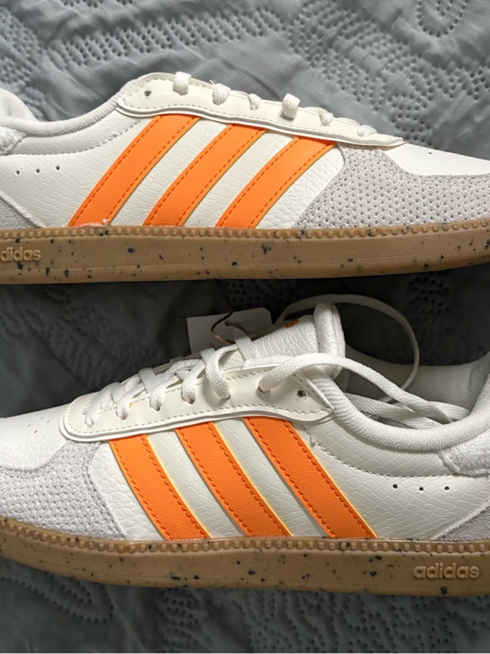 Adidas Breaknet Sleek Orange 6.5  6-1/2